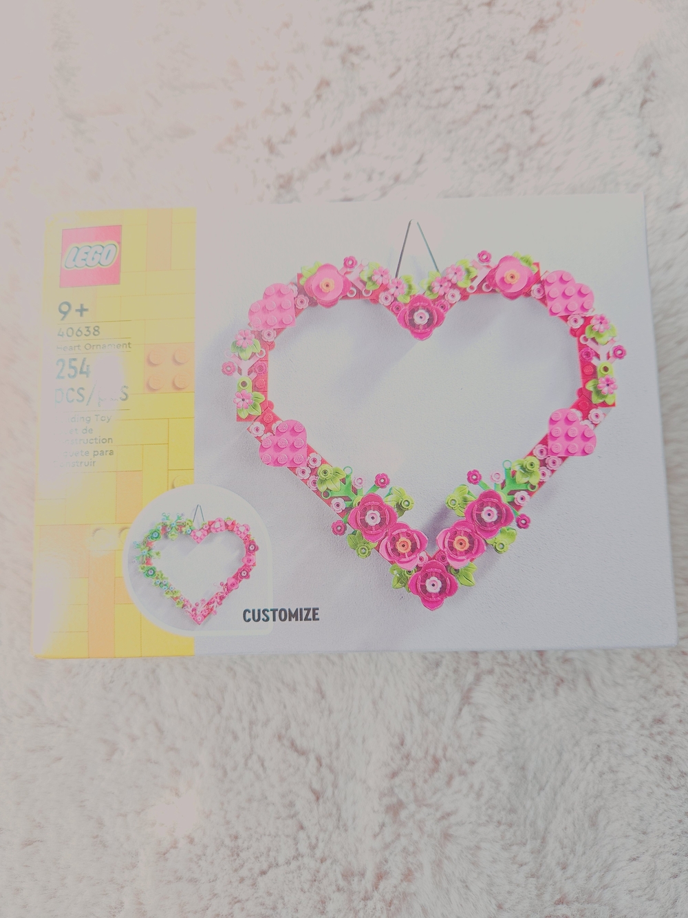 LEGO Heart Ornament 40638 Building Kit Brand New Sealed - Picture 2 of 16